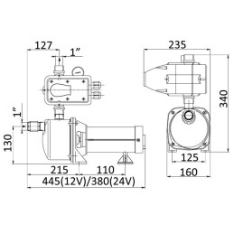 Autoclave CEM J-Mini EPC 24V 55l/min OS1606424