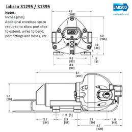 Jabsco 31295-3512-3A Autoclave PAR-MAX 2 35PSI 12V 7,6Lt/min 38601328