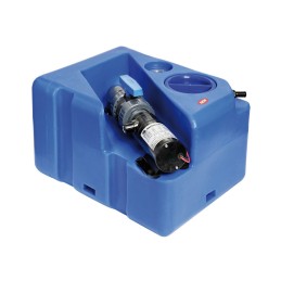 Serbatoio acque nere con maceratore orizzontale 40L 12V OS5014750