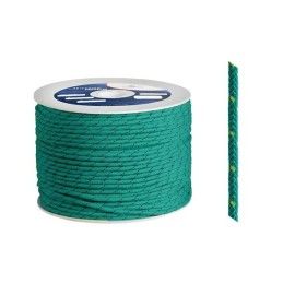 Treccia in polipropilene Ø 3mm Bobina 500mt Verde OS0642003VE