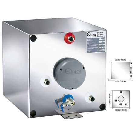 Quick Boiler BXS25 in Acciaio Inox 25lt 1200W con Scambiatore