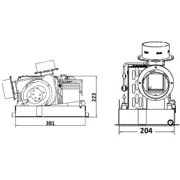 Condizionatore marino e pannello 220V 3500 BTU OS5024135