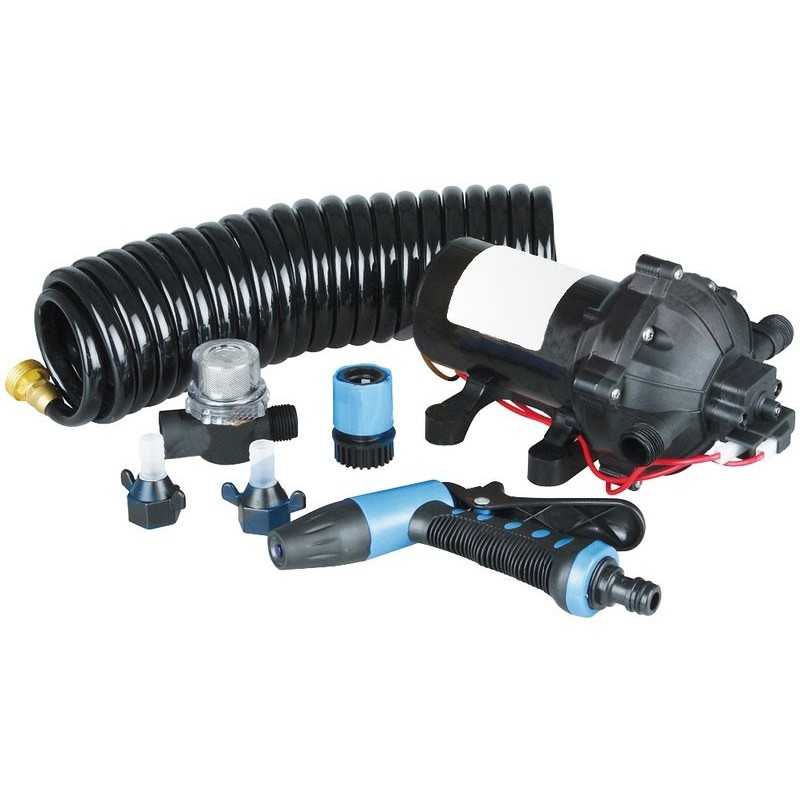 Kit Washdown lavaggio ponti 12V 21,18l/min 17A 4,8 bar OS1652112