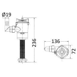 Pompa Europump a paratia per pescato OS1616003