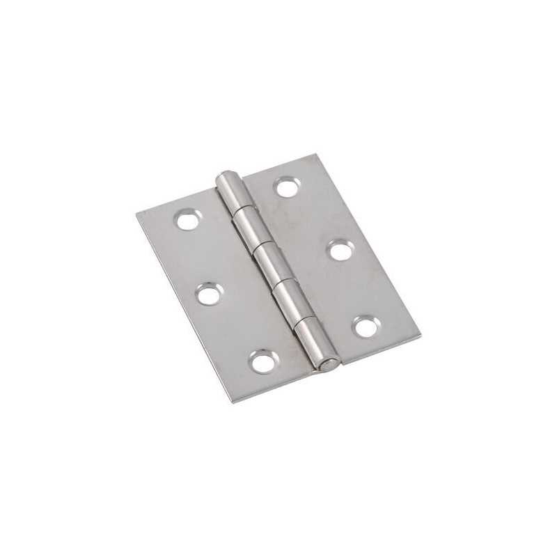 Cerniera in acciaio inox 88x58mm Spessore 2mm N60242240043