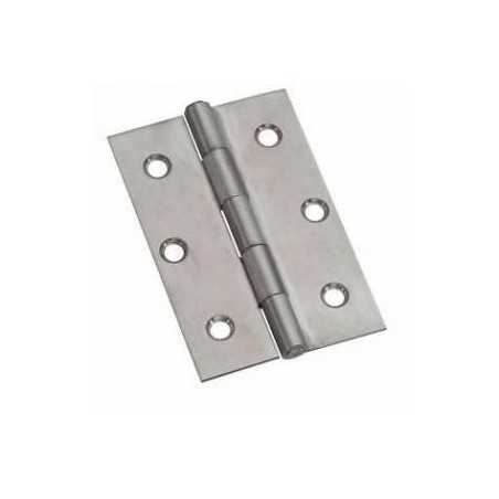 Cerniera in acciaio inox 102x72mm Spessore 2mm N60242240044