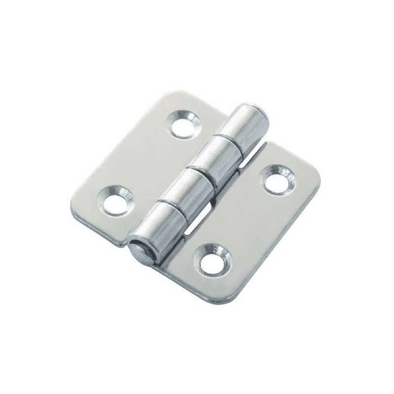 Cerniera in acciaio inox 38x39mm Spessore 2mm OS3884058