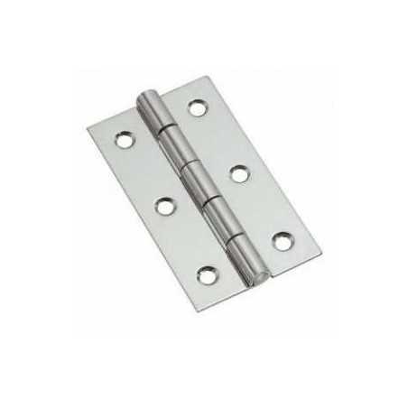 Cerniera in acciaio inox 50x30mm Spessore 1mm N60242240004