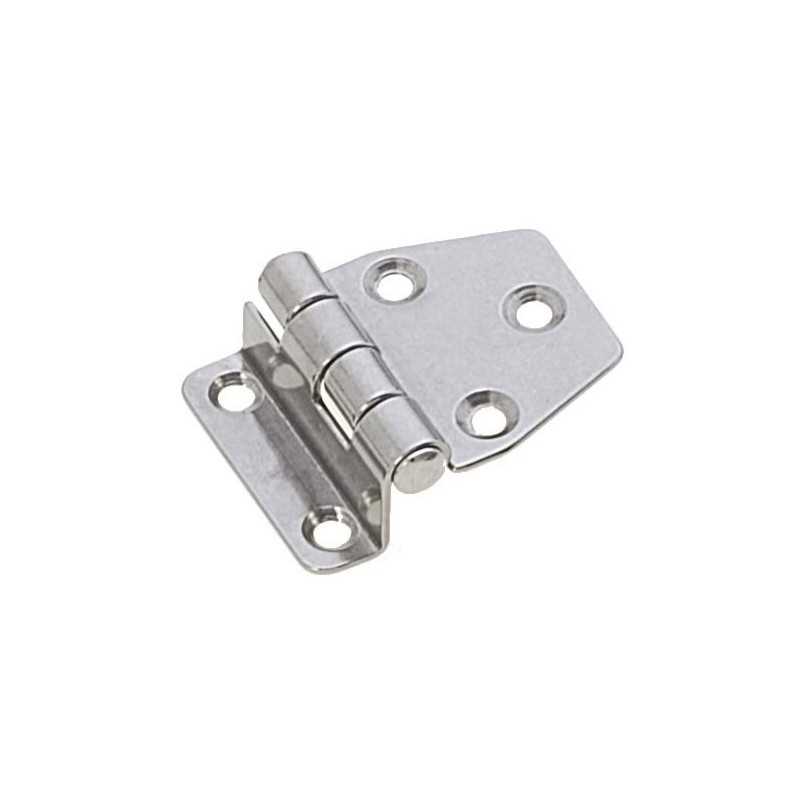 Cerniera Zancata in acciaio inox 47x37mm Spessore 2mm N602422V4912