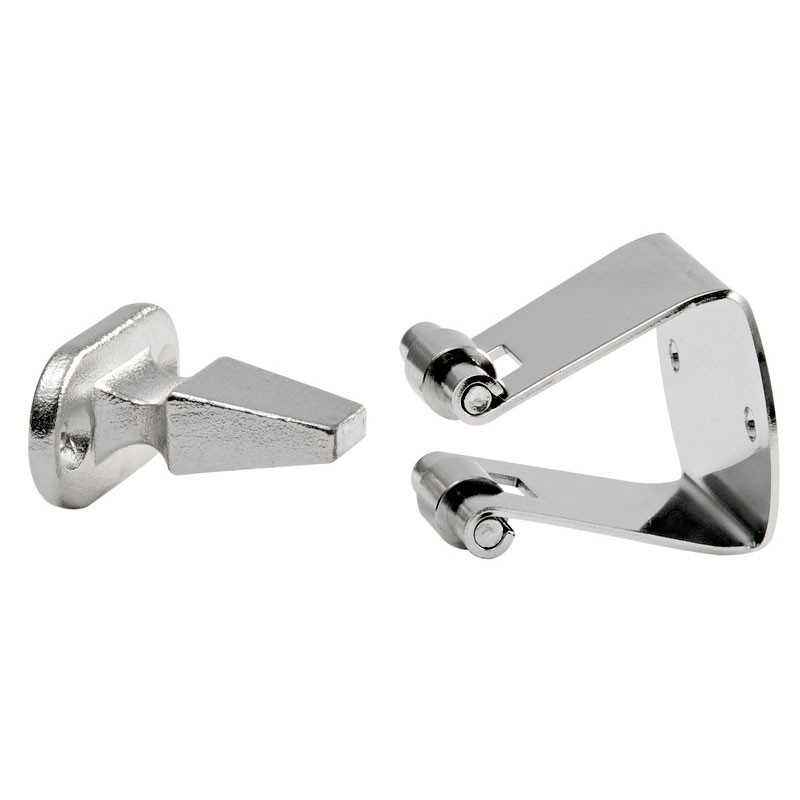 Fermaporte in acciaio inox 316 con rullini 34x20xh30mm N60341502931