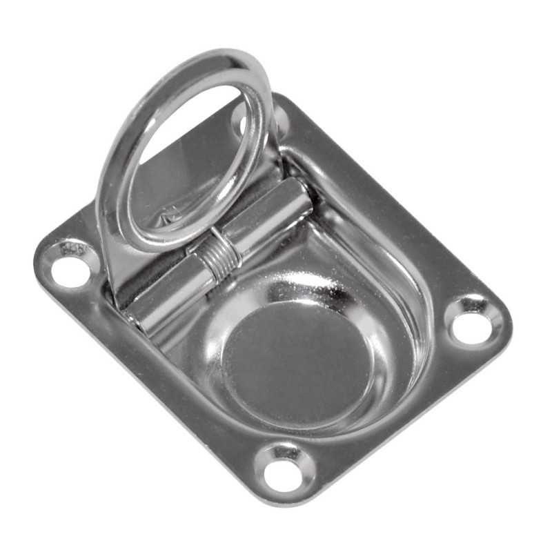 Alzapagliolo in acciaio inox con molla di ritorno 38x40mm N61441700512