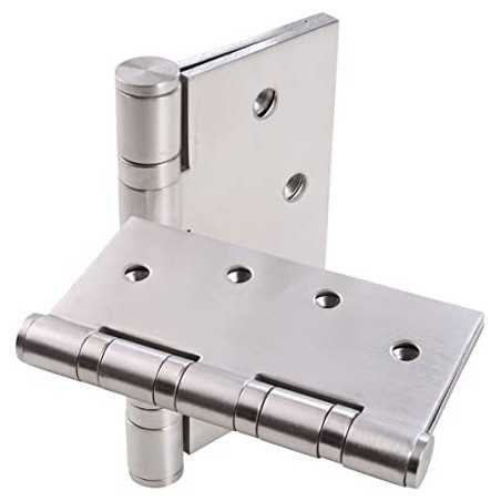 Cerniera in acciaio inox a coppia 102x102mm Spessore 2,5mm