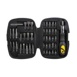 Set inserti e cacciavite 45pz Torx/Phillips/Esagonale e altri KINZO