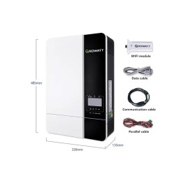 Growatt SPF 5000ES 5kW 48Vdc Inverter Ibrido monofase Off-grid