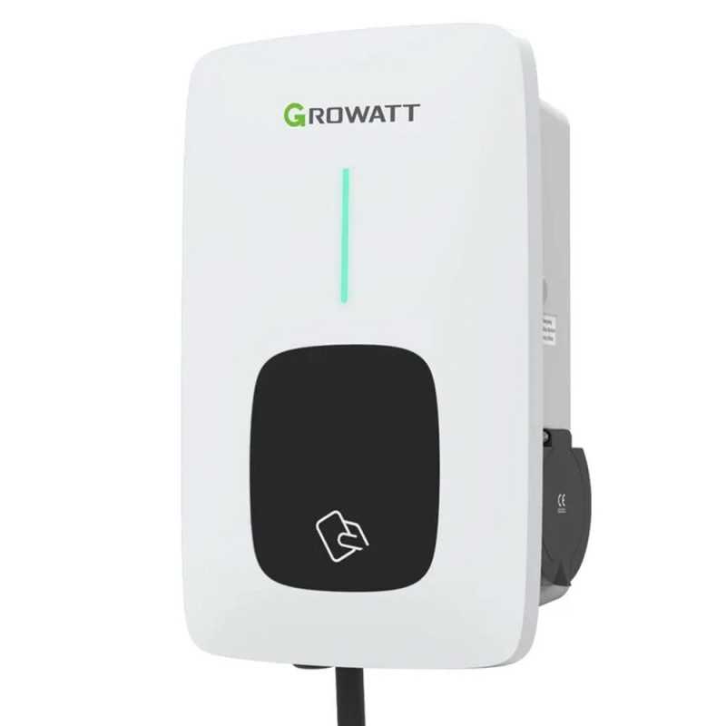 Growatt THOR 07AS-S-V1 7kW Presa No Cavo Caricabatterie Auto Monofase