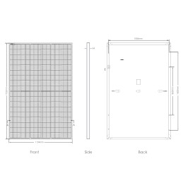 Jinko Solar 420W 32.04Vmp Modulo N-Type Tiger Full Black Pallet 36pz