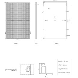 Jinko JKM440N-54HL4R-V-B 440Wp Modulo Tiger N-type White/Black +16pz