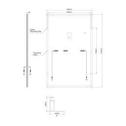 Risen 410W 34.89Vmp Modulo Monocristallino Pallet 36pz