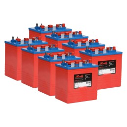 Rolls S320 Serie 4000 Banco Batterie 48 Volt 15.36 kWh C100