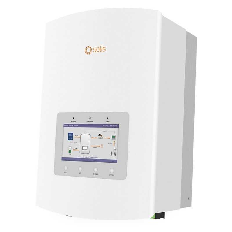 Solis S5-EH1P5K-L Inverter Ibrido monofase 5kW 8000W 2MPPT Backup