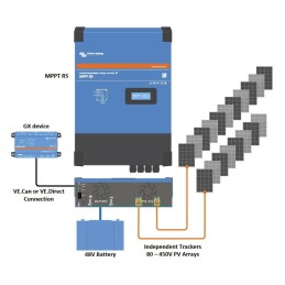 Kit Off Grid 48V Inverter 8kW Pannelli 6.56kW Batteria 10kWh 5.76kW