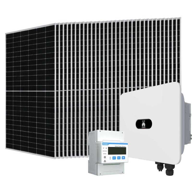 Kit On Grid Trifase 17,6kW Huawei con Inverter 15kW Meter Batteria