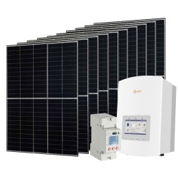 Kit Monofase 4.1kW con Inverter Ibrido Solis S5-EH1P3.6K-L Con BackUp