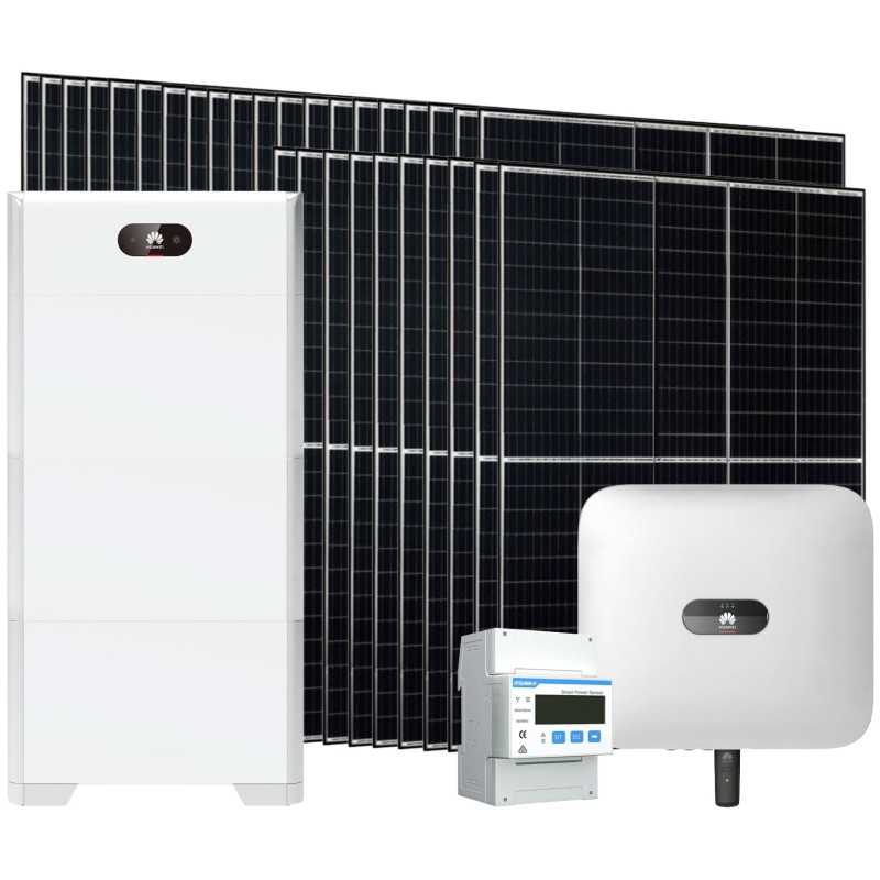 Kit On Grid Trifase 12.3kW Huawei con Inverter 10kW e Batteria 15kWh