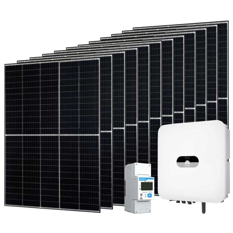 Kit Monofase 4.92kW con Inverter Ibrido Huawei SUN2000-4KTL-L1 4kW