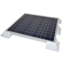 Set 7 supporti angolari in ABS per pannelli fotovoltaici