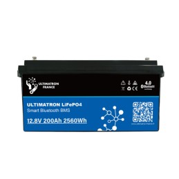 Ultimatron LiFePO4 12V 200Ah UBL-12-200-PRO 12.8V Batteria con BMS