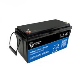 Ultimatron LiFePO4 12V 200Ah UBL-12-200-PRO 12.8V Batteria con BMS