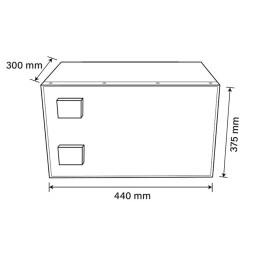 Ultimatron LiFePO4 12V 560Ah ULM-12-560 METAL 12.8V Batteria con BMS