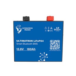 Ultimatron LiFePO4 12V 180Ah ULM-12-180 METAL 12.8V Batteria con BMS