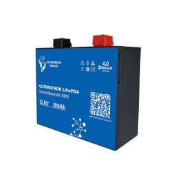 Ultimatron LiFePO4 12V 180Ah ULM-12-180 METAL 12.8V Batteria con BMS