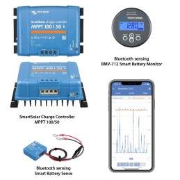 Victron SmartSolar MPPT 100/50 12/24V 50A Regolatore con Bluetooth