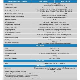 Victron SmartSolar MPPT 150/35 12/24/48V 35A Regolatore di carica BT