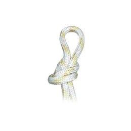 Treccia Dyneema bianca con segnalino giallo Ø 4mm Bobina da 100m