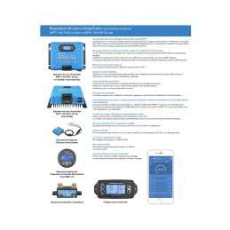 Victron SmartSolar MPPT 150/70-Tr 12/24/48V 70A Regolatore Bluetooth