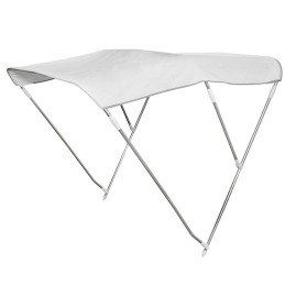 Tendalino Pieghevole Bianco 3 Archi Alto 150/160xh140cm P180cm