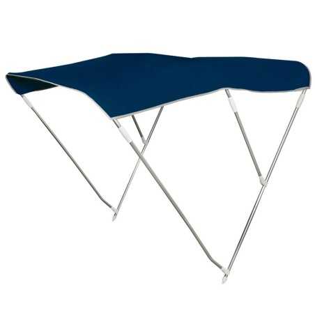 Tendalino Pieghevole Blu Navy 3 Archi Alto 150/160xh140cm P180cm