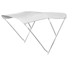 Tendalino Pieghevole Bianco 3 Archi 150/160xh110cm P180cm