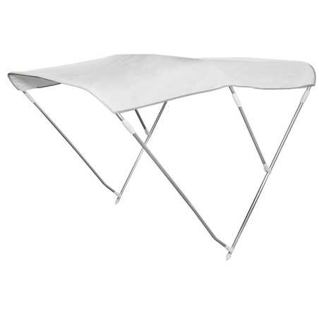 Tendalino Pieghevole Bianco 3 Archi 185/195xh110cm P180cm