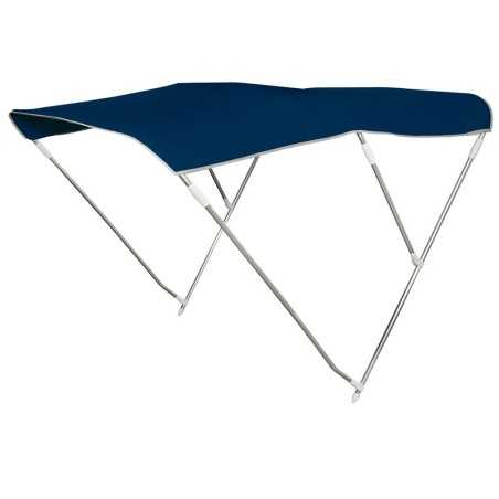 Tendalino Pieghevole Blu Navy 3 Archi 150/160xh110cm P180cm