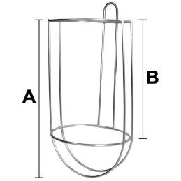 Portaparabordi componibile a cestello Ø 23cm OS3320804