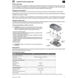 Quick RRC HT8+ Trasmettitore per Eliche di manovra 8 canali 869MHz