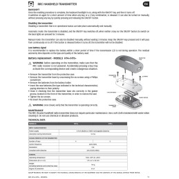 Quick RRC HT8+ Trasmettitore per Eliche di manovra 8 canali 869MHz