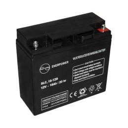 Enerpower SLC 18-12 Batteria AGM 12V 18Ah C20 UPS Impianti Lampioni