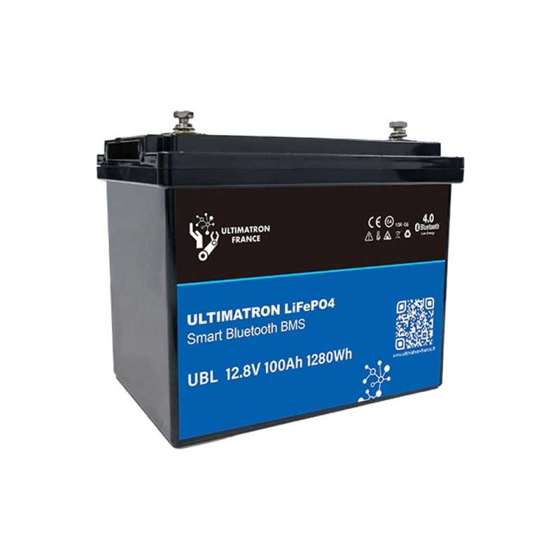 Ultimatron LiFePO4 12V 100Ah UBL-12-100-PRO Batteria al Litio con BMS