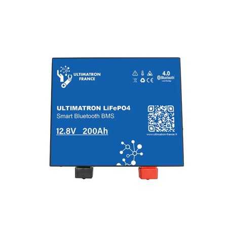 Ultimatron LiFePO4 12V 200Ah ULM-12-200 METAL Batteria al Litio BMS